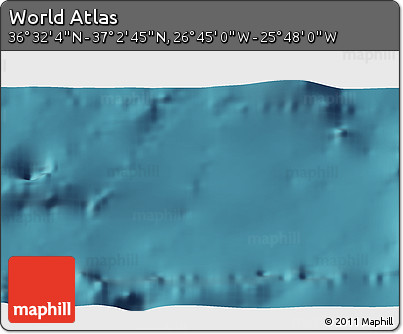 Satellite 3D Map of the Area around 36° 47' 25" N, 26° 16' 29" W