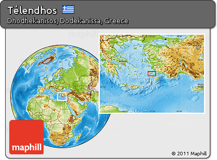 Physical Location Map of Télendhos