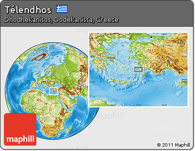 Physical Location Map of Télendhos