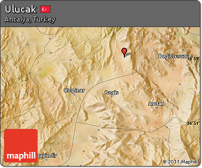 Satellite Map of Ulucak