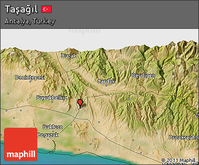 Satellite 3D Map of Taşağıl