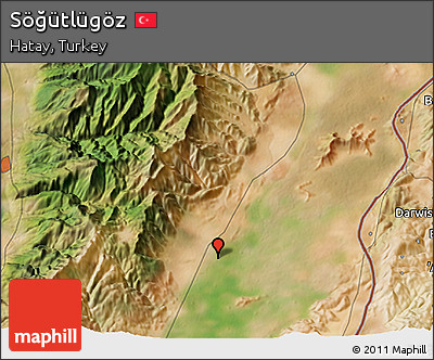 Satellite 3D Map of Söğütlügöz