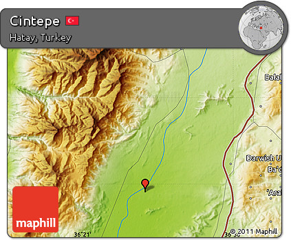 Physical Map of Cintepe
