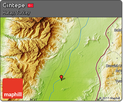 Physical Map of Cintepe