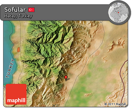 Satellite Map of Sofular