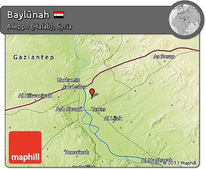 Physical 3D Map of Baylūnah