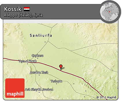 Physical 3D Map of Kossik
