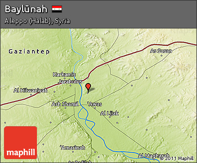 Physical 3D Map of Baylūnah