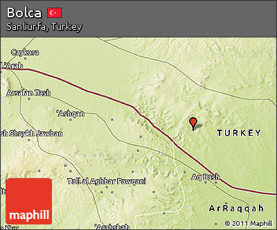 Physical 3D Map of Bolca