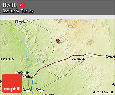 Physical 3D Map of Holik