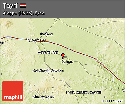 Physical 3D Map of Ţayrī