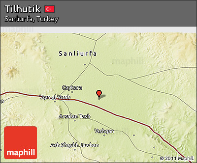 Physical 3D Map of Tilhutik