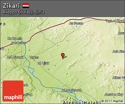 Physical 3D Map of Zīkarī