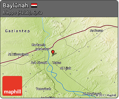 Physical 3D Map of Baylūnah