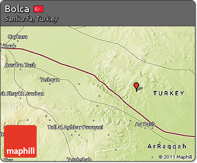 Physical 3D Map of Bolca