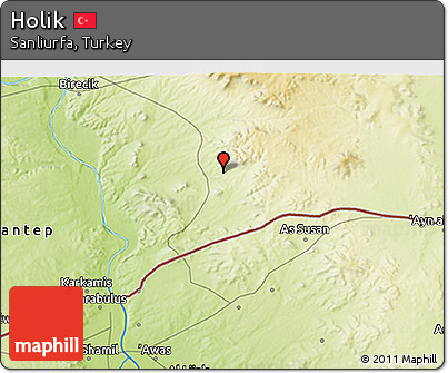 Physical 3D Map of Holik