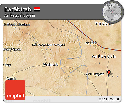 Satellite 3D Map of Barābirah