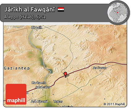 Satellite 3D Map of Jārīkh Al Fawqānī