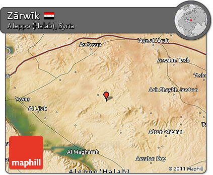Satellite 3D Map of Zārwīk
