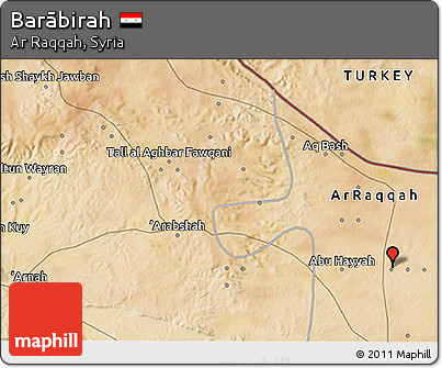 Satellite 3D Map of Barābirah