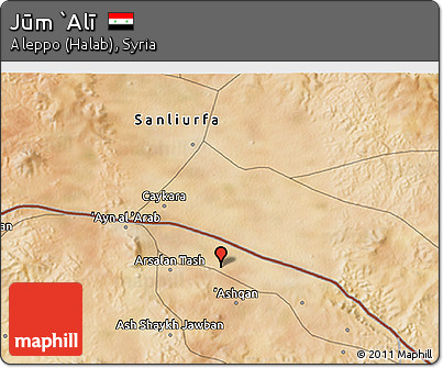 Satellite 3D Map of Jūm `Alī