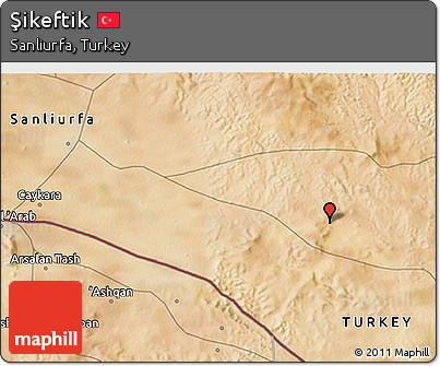 Satellite 3D Map of Şikeftik
