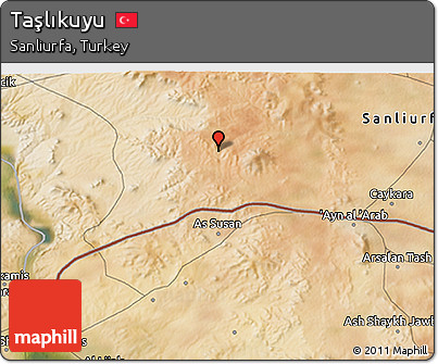 Satellite 3D Map of Taşlıkuyu