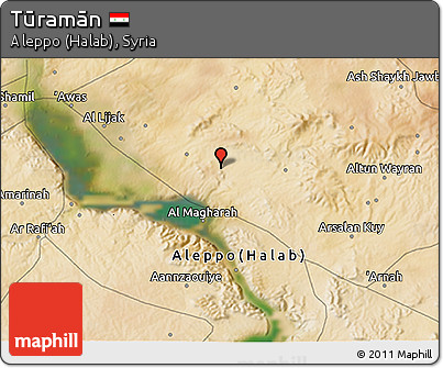 Satellite 3D Map of Tūramān