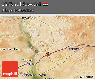 Satellite 3D Map of Jārīkh Al Fawqānī