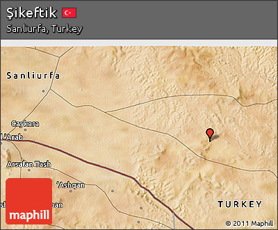 Satellite 3D Map of Şikeftik