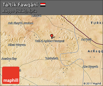 Satellite 3D Map of Taḩtīk Fawqānī