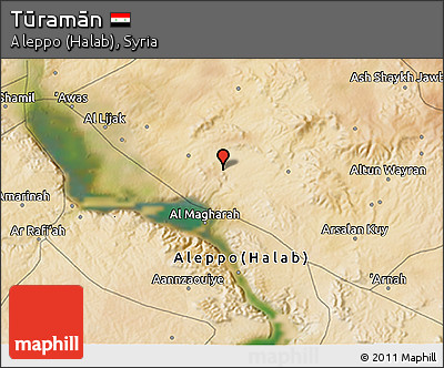 Satellite 3D Map of Tūramān