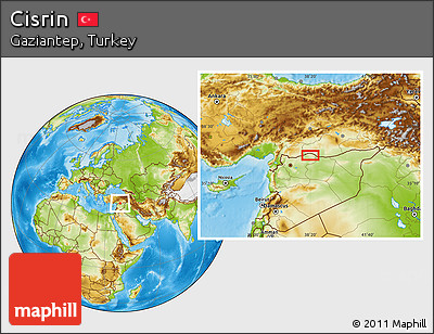 Physical Location Map of Cisrin