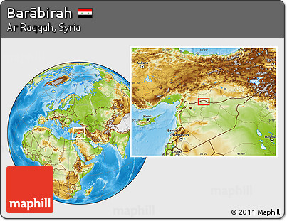 Physical Location Map of Barābirah
