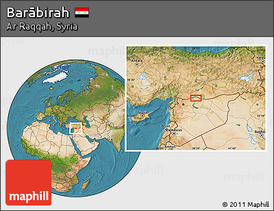 Satellite Location Map of Barābirah