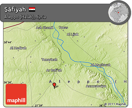 Physical Map of Şāfiyah