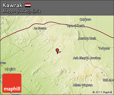 Physical Map of Kawrak