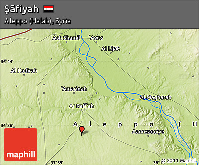 Physical Map of Şāfiyah
