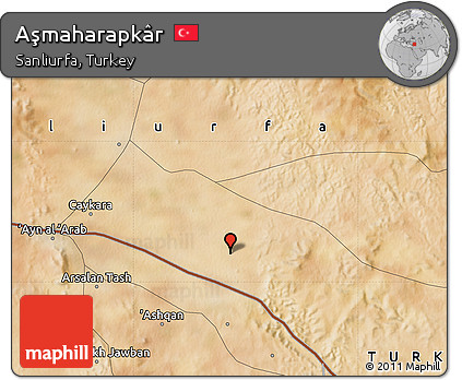 Satellite Map of Aşmaharapkâr