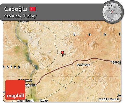 Satellite Map of Caboğlu