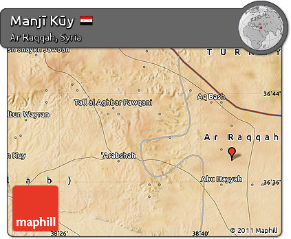 Satellite Map of Manjī Kūy