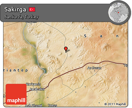 Satellite Map of Sakırga