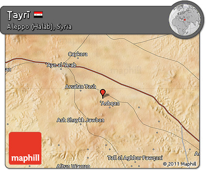 Satellite Map of Ţayrī