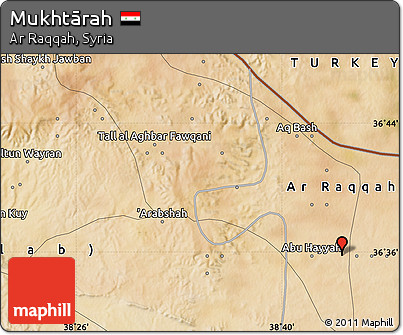 Satellite Map of Mukhtārah