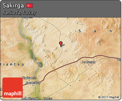 Satellite Map of Sakırga