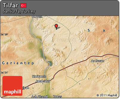 Satellite Map of Tilfar