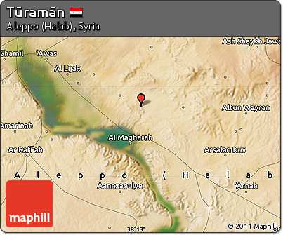 Satellite Map of Tūramān