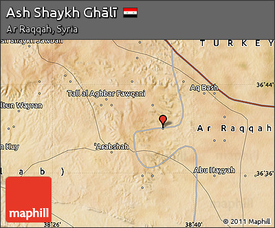 Satellite Map of Ash Shaykh Ghālī