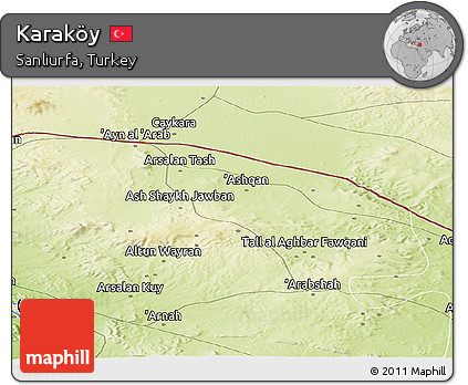 Physical Panoramic Map of Karaköy