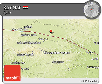 Physical Panoramic Map of Kīrī Nāf
